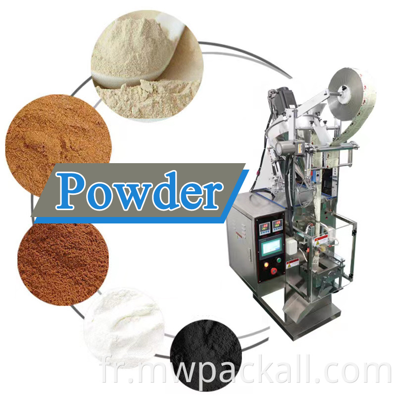 Machine à emballer de sachets de thé sucre sel épice poudre poivre farine machine à emballer de sachets de café